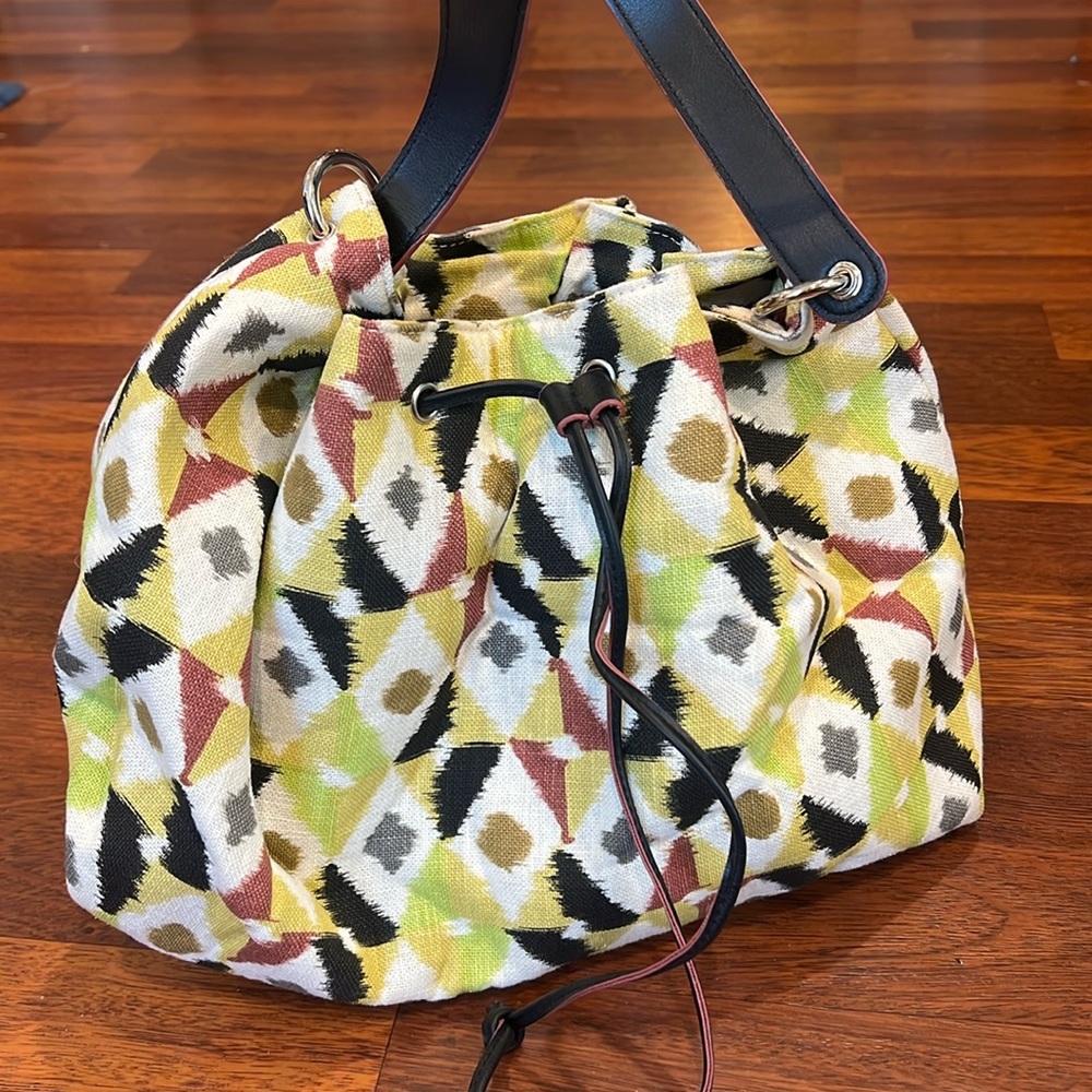 Stephanie Johnson Canvas Drawstring Tote